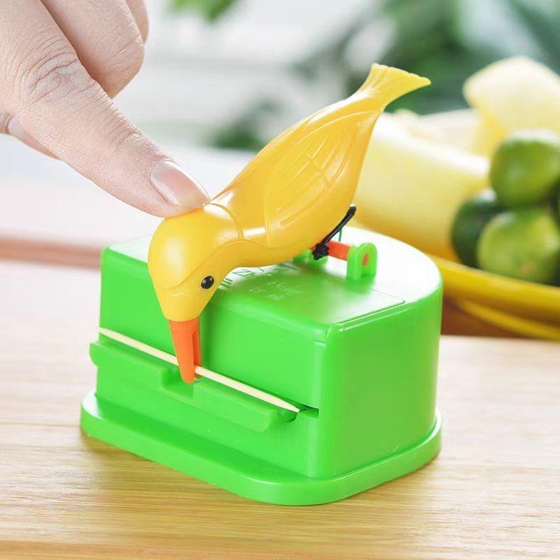 Bird Toothpick Holder Box