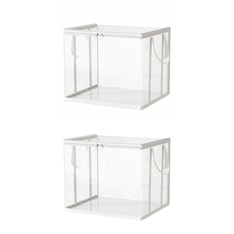 🎁 Father's Day 49% OFF📦Large Heavy-Duty Thick Plastic Clear Storage Bag for Clothes, Moving & Storage
