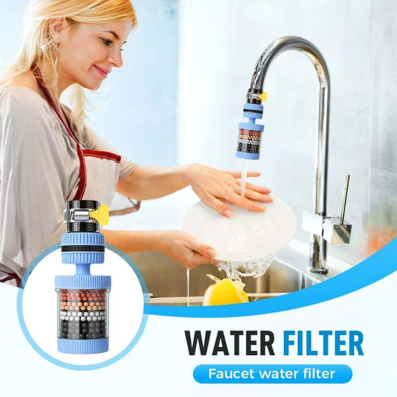 Multi-Stage Faucet Water Purifier �C 6-Layer Tap Filter with Easy Install