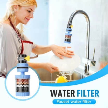 Multi-Stage Faucet Water Purifier – 6-Layer Tap Filter with Easy Install