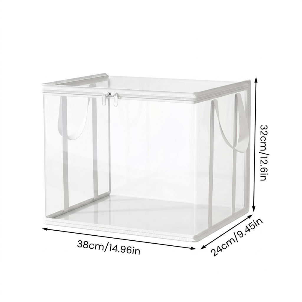 🎁 Father's Day 49% OFF📦Large Heavy-Duty Thick Plastic Clear Storage Bag for Clothes, Moving & Storage