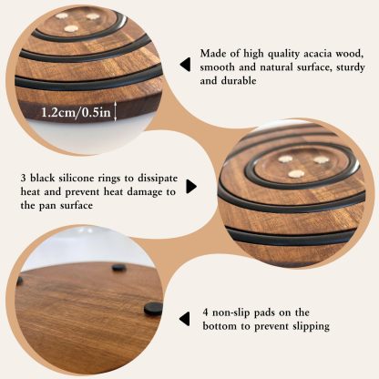 Magnetic Wooden Trivets