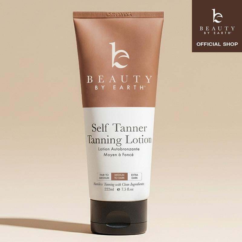 🌞 Get the Ultimate Sunless Glow – 49% OFF – ✨ Beauty by Earth Self Tanner Lotion – For a Natural, Streak-Free Tan