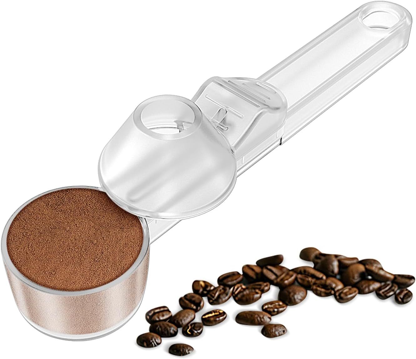 3-in-1 Coffee Tool | Precision Scoop, Funnel & 51mm Tamper in One �C Clean, Compact, & Mess-Free!