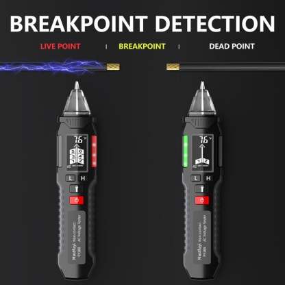 ⚡Hot Sales 49% OFF🔥AC Circuit Tester Non-Contact AC Voltage Tester with Temperature