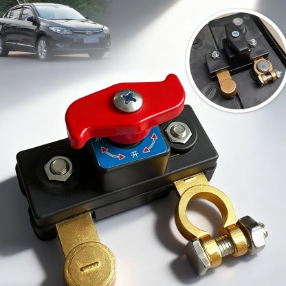 Car Battery Cut Off Switch – 12V/24V Power Disconnect Device for Vehicle Safety, Stable Transmission High Conductivity