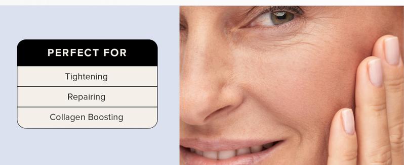 GHK-Cu Peptides Serum, Copper Peptides Serum for Face - Tightening, Repairing, Collagen Boosting - with Hyaluronic Acid - Fragrance-Free