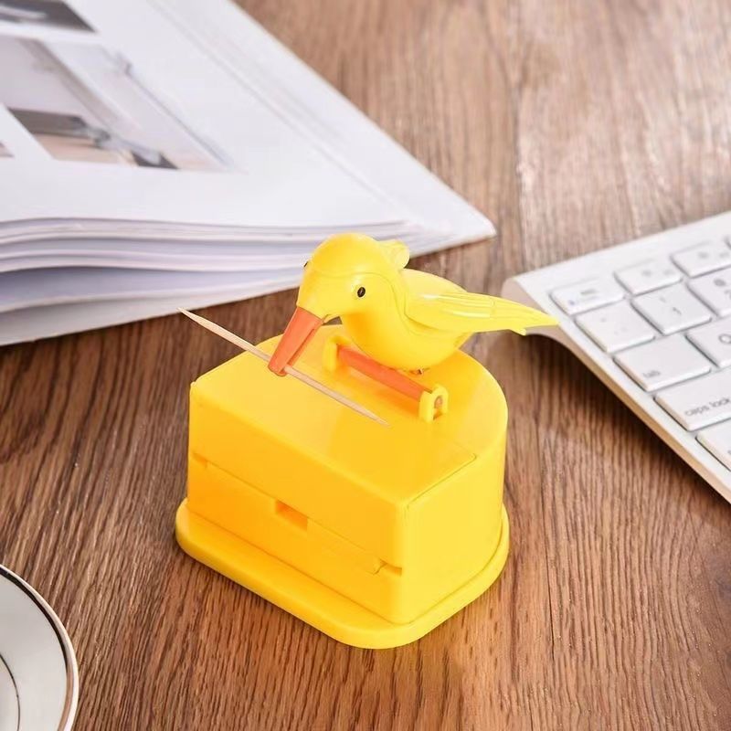 Bird Toothpick Holder Box