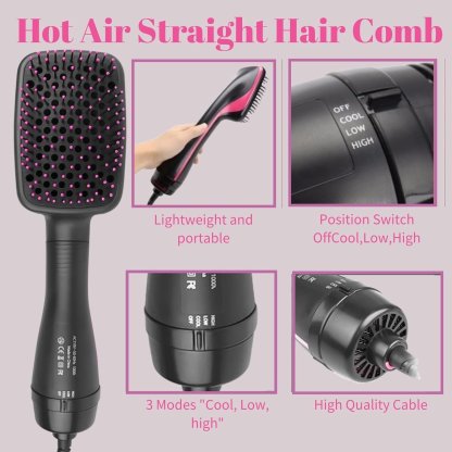 Hair Dryer Brush Blow Dryer Brush in One, 3 in 1 One Step Hair Dryer and Styler