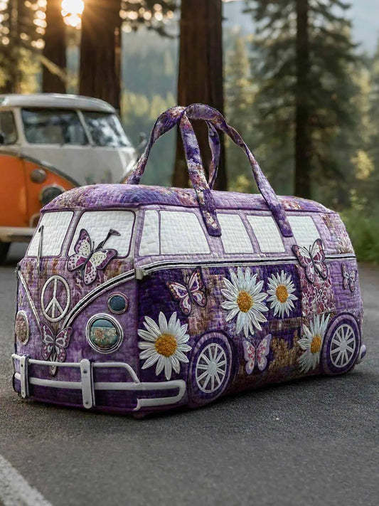 🔥LAST DAY 50% OFF✨Hippie Van Quilted Duffle Bag