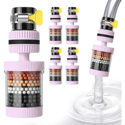 Multi-Stage Faucet Water Purifier – 6-Layer Tap Filter with Easy Install