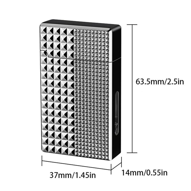 🔥 Voice-Activated Metal Windproof Lighter | 4 Smart Ignition Modes & USB Rechargeable