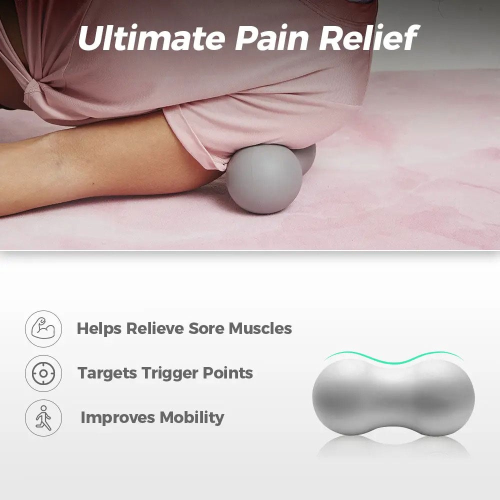 🎁Last Day Promotion 49% OFF🔥Peanut Massage Ball for Trigger Point Therapy, Deep Tissue Back Relief & Myofascial Release
