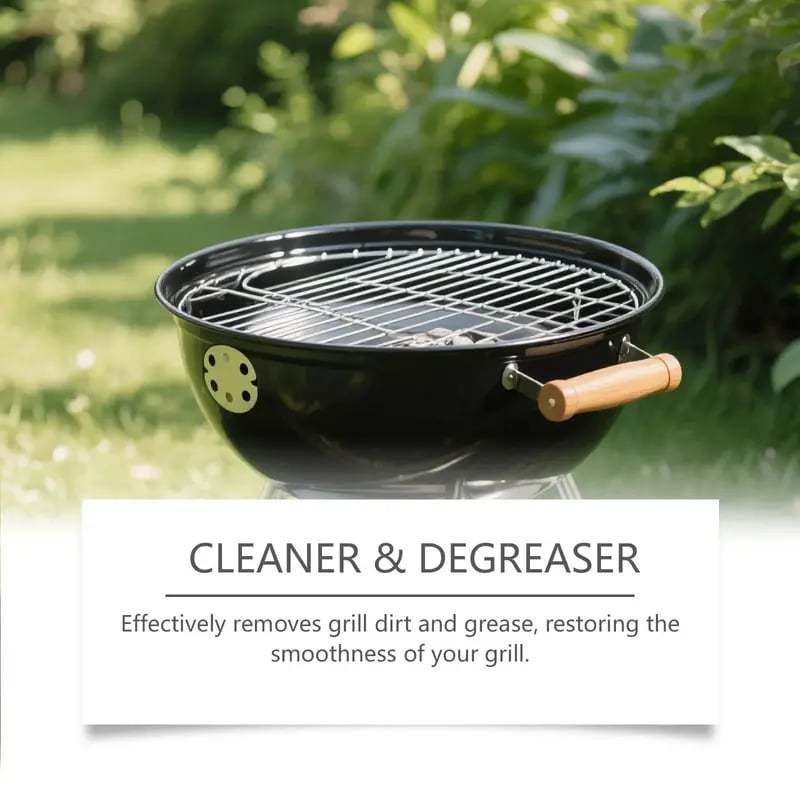 🔥120ML BBQ Non-toxic, Heavy Duty, No Residue Grill Cleaner Degreaser Spray
