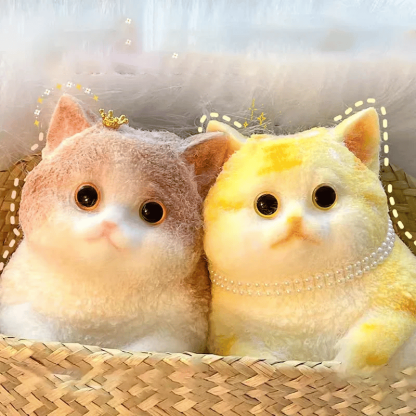Handmade Kitten Squeeze Relax Stress Release Toy