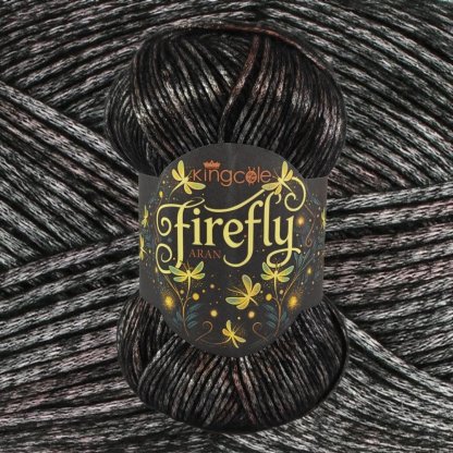 🧶Aran Wool ‘Firefly’ Iridescent Shimmer Yarn: A Touch of Magic in Every Stitch💫