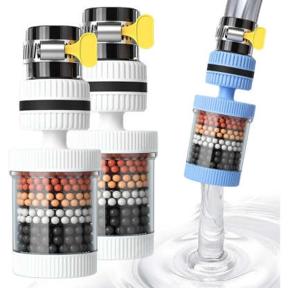Multi-Stage Faucet Water Purifier – 6-Layer Tap Filter with Easy Install