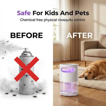 🦟 UV Mosquito Killer Lamp – quiet, USB, chemical-free. 🔇🌙