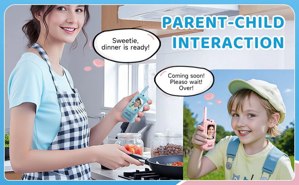Parent&ndash;Child Walkie Talkie &ndash; Stay Connected Anytime!