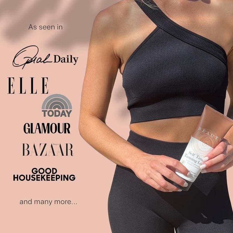 🌞 Get the Ultimate Sunless Glow – 49% OFF – ✨ Beauty by Earth Self Tanner Lotion – For a Natural, Streak-Free Tan