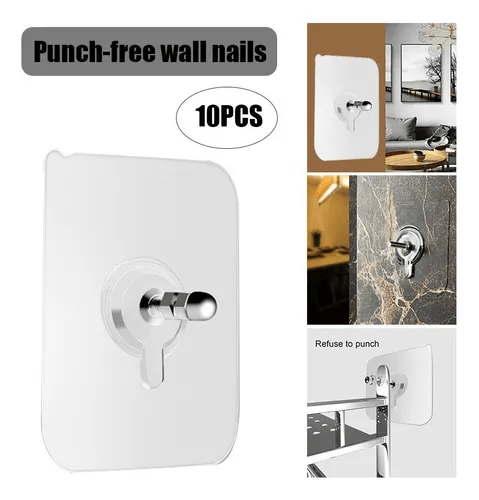 ⚡Drill Free Adhesive Hooks