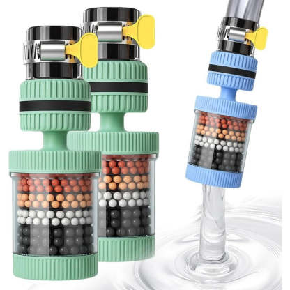Multi-Stage Faucet Water Purifier – 6-Layer Tap Filter with Easy Install