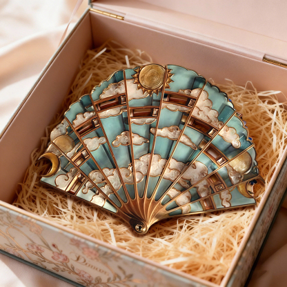 ✨Handmade Artisanal Fan - Perfect Gift Pick | Buy 2 Get FREE Shipping!🎁