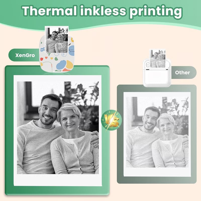 Mini Portable Sticker Printer