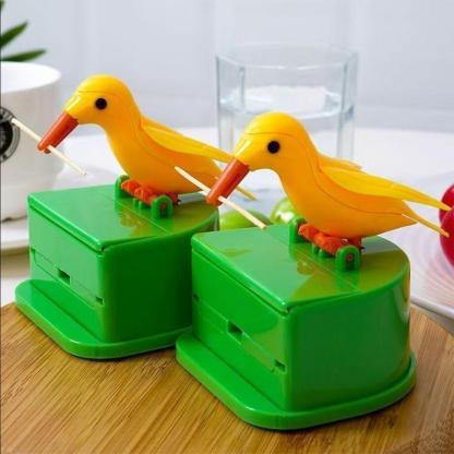 Bird Toothpick Holder Box