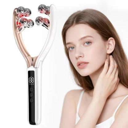 ✨Portable Rechargeable Wireless Facial Massager —Effectively reduces puffiness and improves blood circulation
