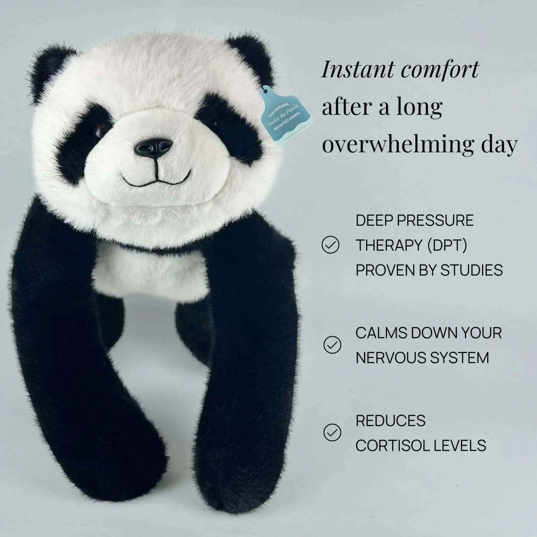 Cuddly Healing Panda Plush Toy
