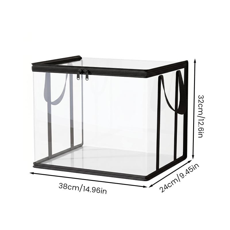 🎁 Father's Day 49% OFF📦Large Heavy-Duty Thick Plastic Clear Storage Bag for Clothes, Moving & Storage