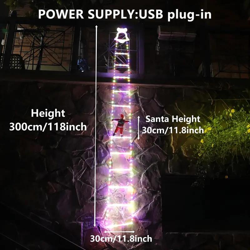 🎄2025 Christmas Sales🎅2025 Christmas Santa Climbing Stairs Light