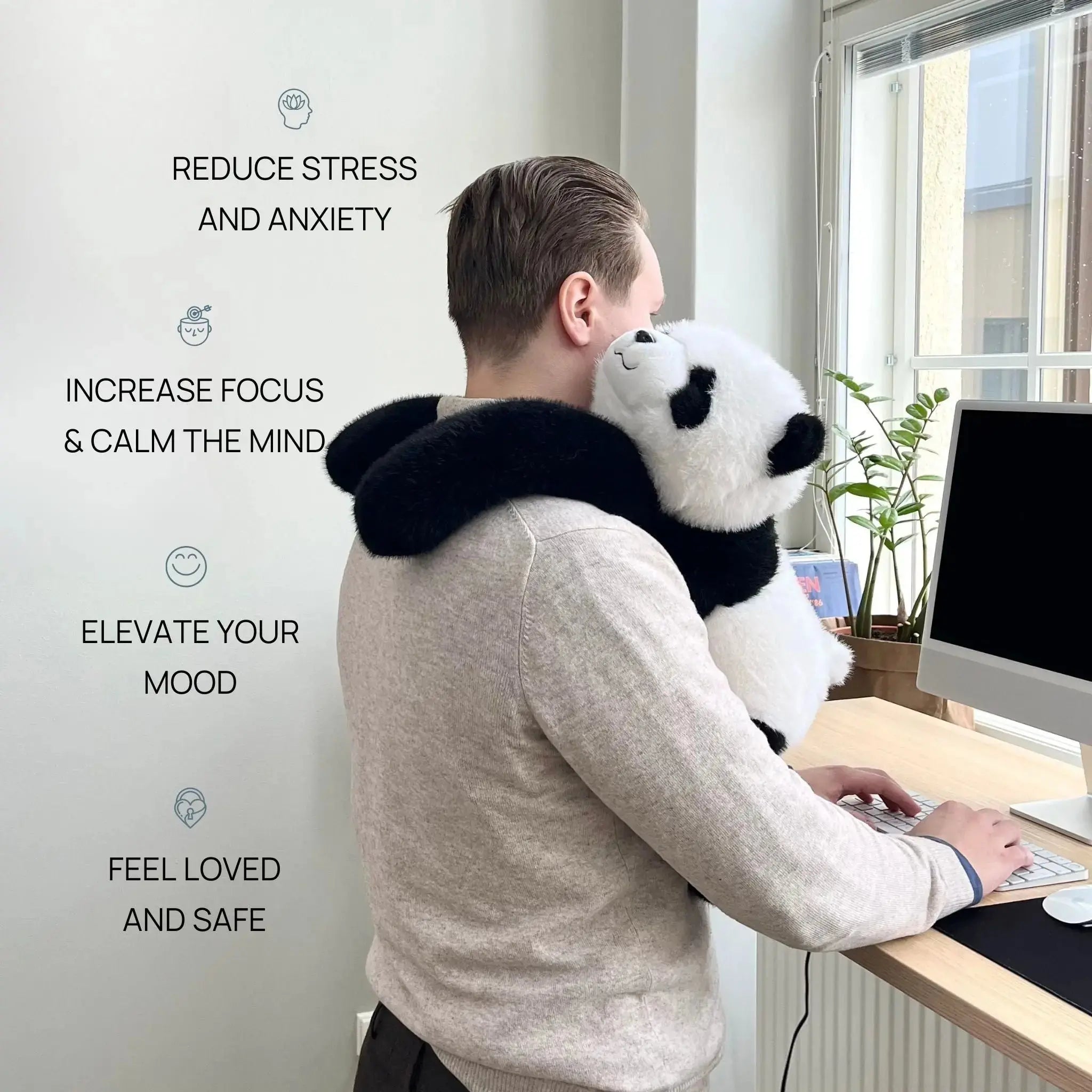 Cuddly Healing Panda Plush Toy