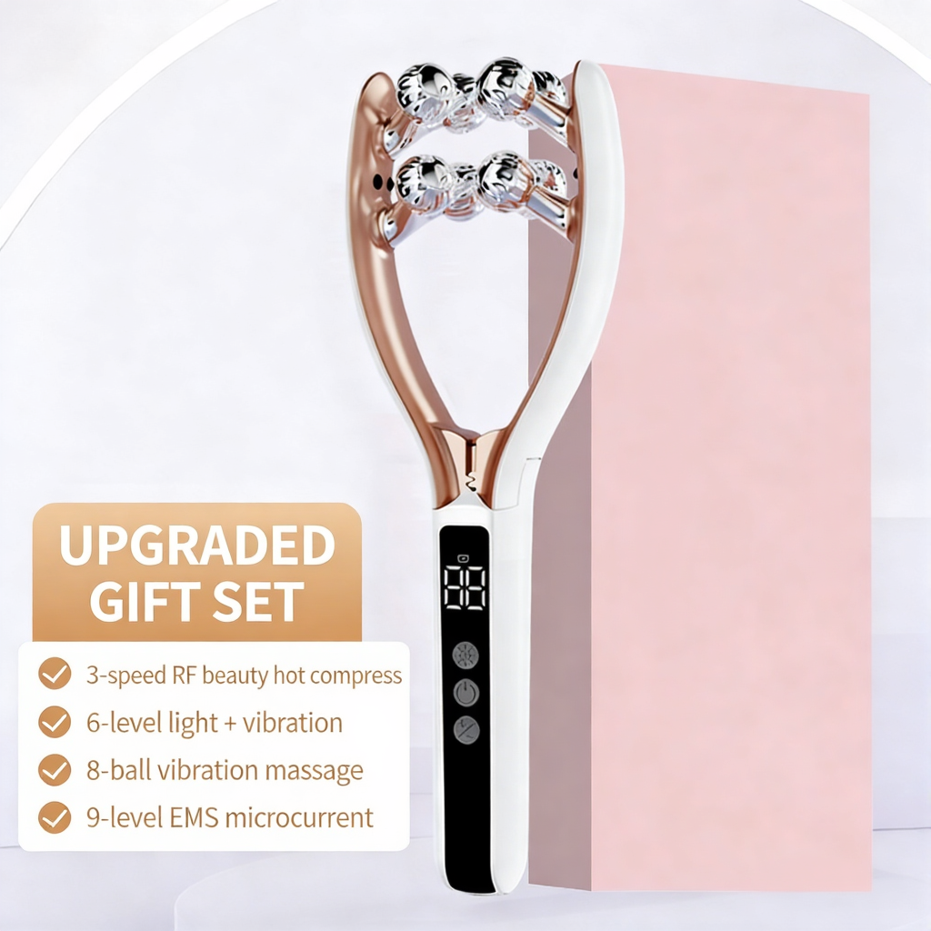 ✨ Portable Rechargeable Wireless Facial Massager – Refresh & Revitalize 💆‍♀️