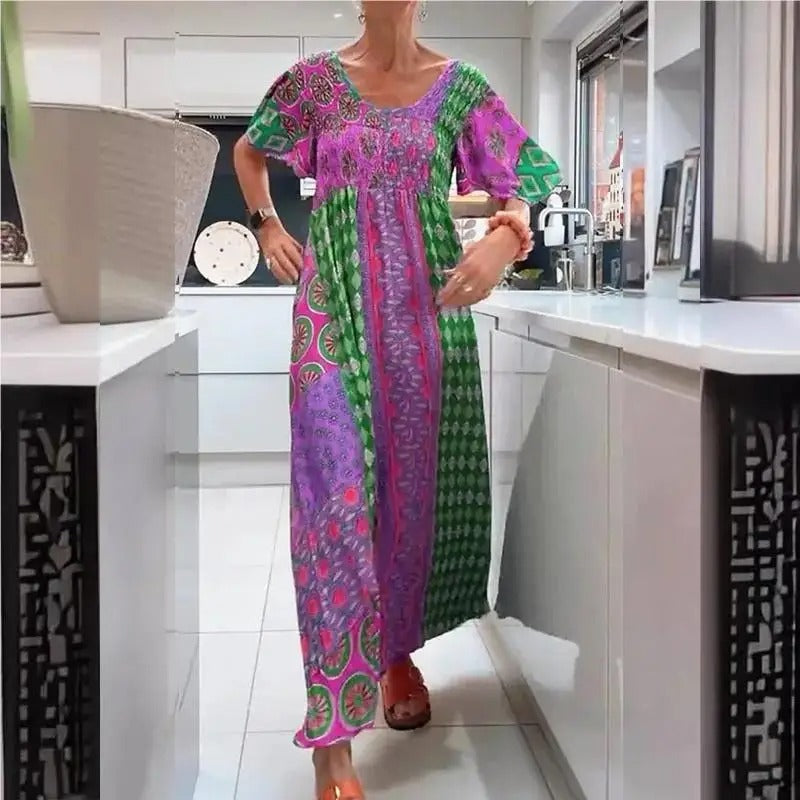 Vestido de verano sencillo y desenfadado