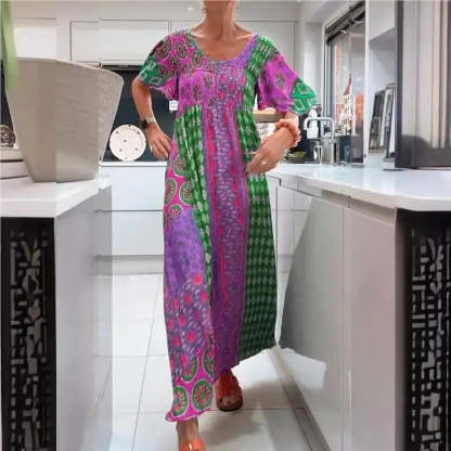 Vestido de verano sencillo y desenfadado