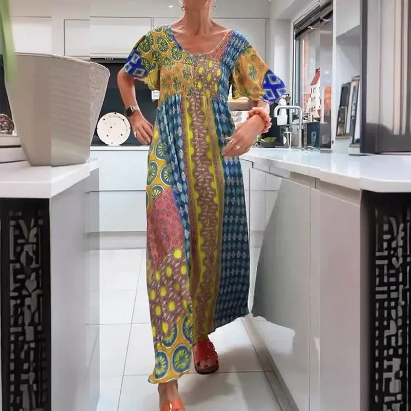 Vestido de verano sencillo y desenfadado