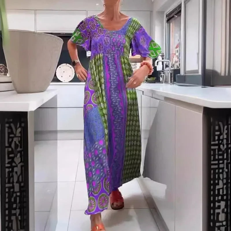 Vestido de verano sencillo y desenfadado