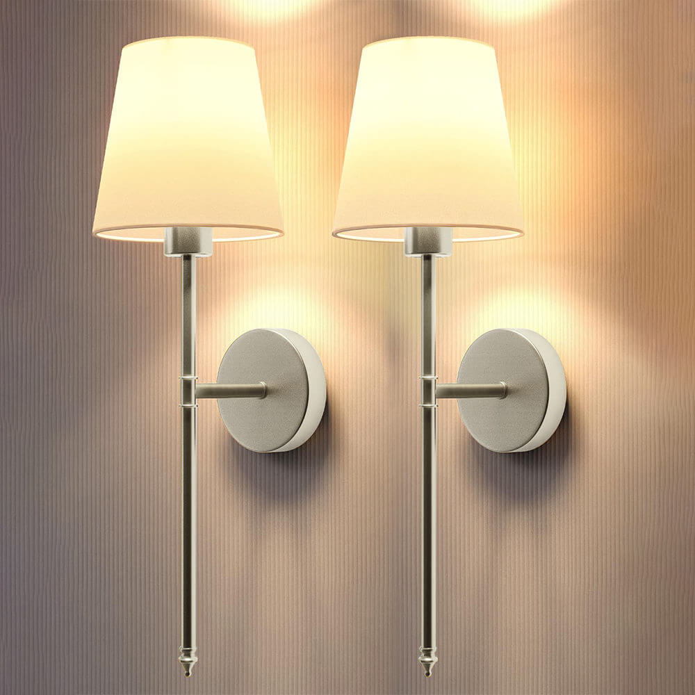 Wireless Fabric Wall Light