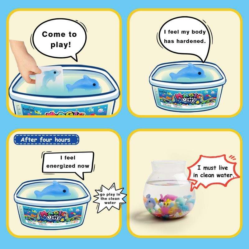 🎁The best gift🎁Magic Water Elf Toy Kit: DIY STEM Fun for Kids