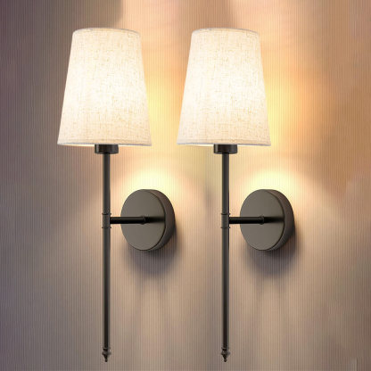 Wireless Fabric Wall Light