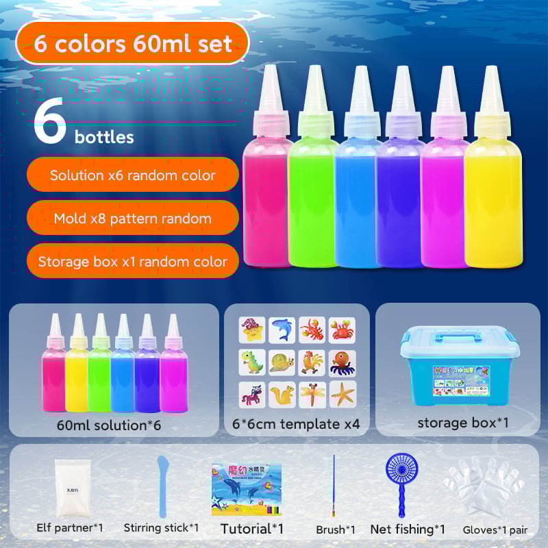 🎁The best gift🎁Magic Water Elf Toy Kit: DIY STEM Fun for Kids