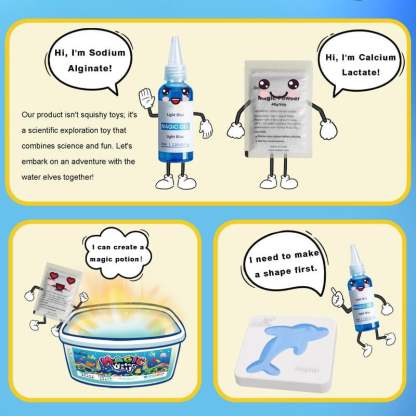 🎁The best gift🎁Magic Water Elf Toy Kit: DIY STEM Fun for Kids