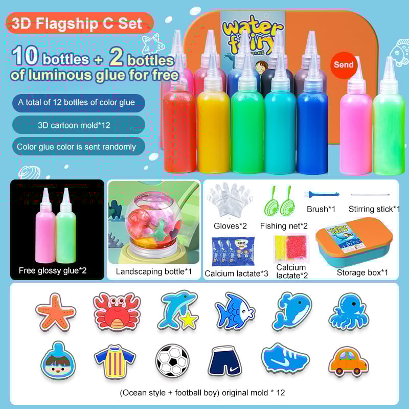 🎁The best gift🎁Magic Water Elf Toy Kit: DIY STEM Fun for Kids