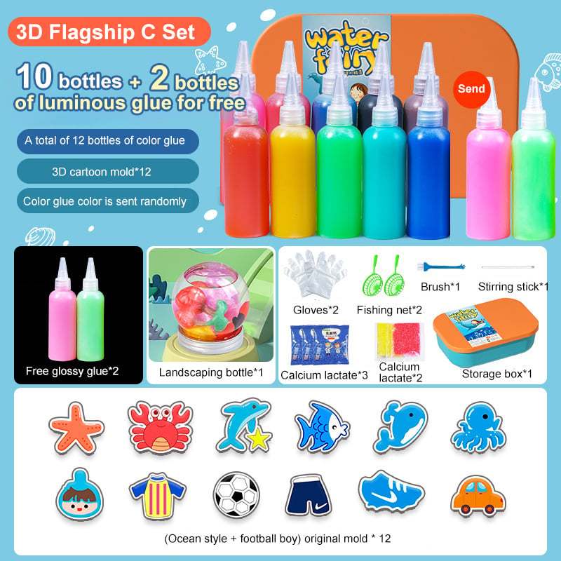 🎁The best gift🎁Magic Water Elf Toy Kit: DIY STEM Fun for Kids