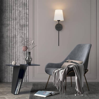 Wireless Fabric Wall Light