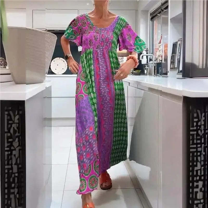 Vestido de verano sencillo y desenfadado