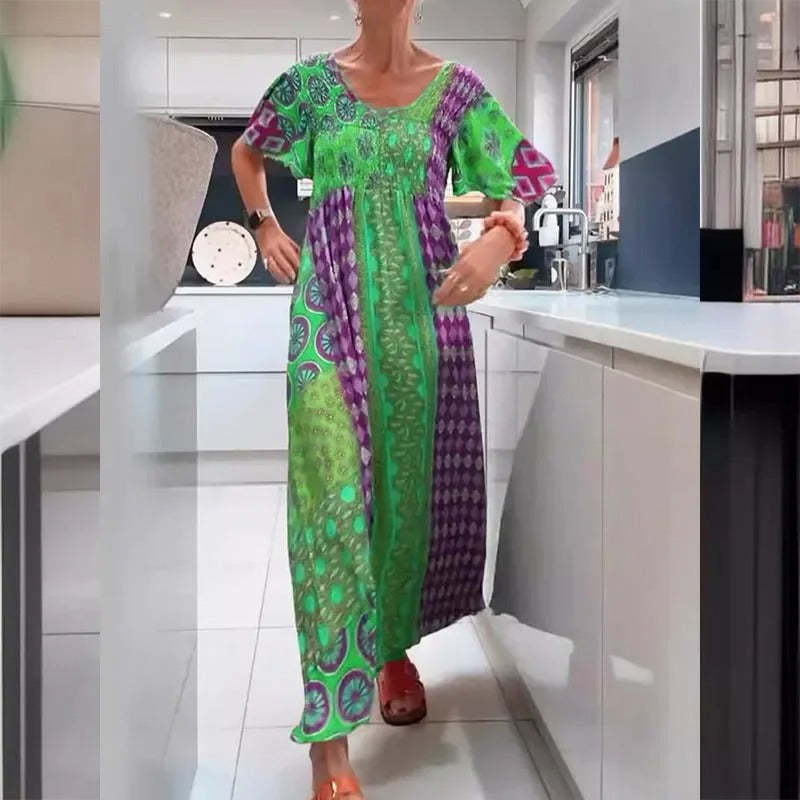 Vestido de verano sencillo y desenfadado