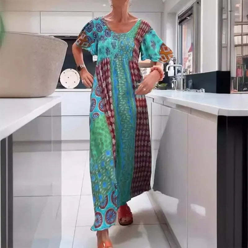 Vestido de verano sencillo y desenfadado